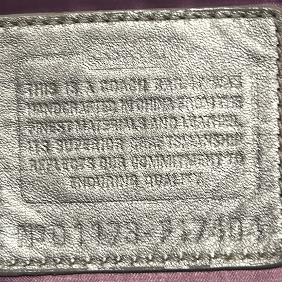 Coach Soho Scarf Print Hobo Silver/Purple Multi - Picture 3 of 7